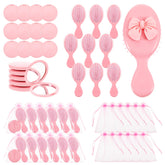 Meyeyaia coquette bow mirror pink for on-the-go touch-ups