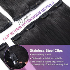 MEYOFUN soft rubber clips protect scalp during application