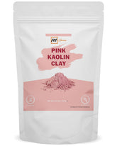 mganna rose clay powder jar for masks and cleansers