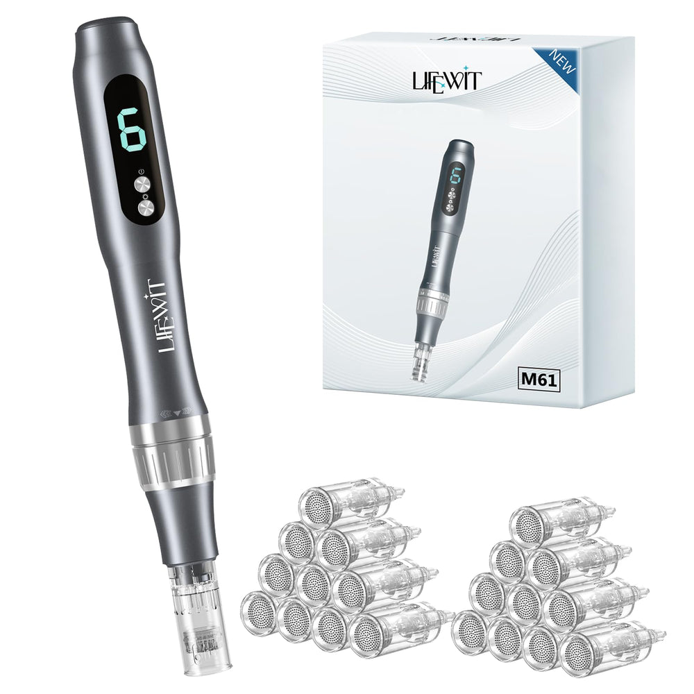 MGGSUG Dermastamp 0-25mm close-up shows precise stamping for better product absorption