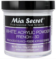 Mia Secret 4oz acrylic powder 3pc set for versatile professional use.