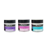 Mia Secret white acrylic powder close-up showing smooth texture for durable nails