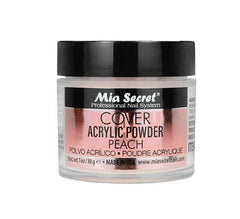 Mia Secret Cover Acrylic Powder Peach for encapsulation and translucent effects with easy application