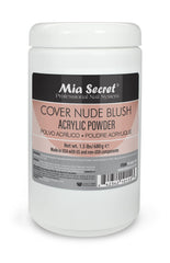 Mia Secret Cover Nude Blush acrylic powder packaging for professional use and easy application.