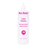 Mia Secret Cuticle Softener Remover bottle front for quick, safe cuticle prep.