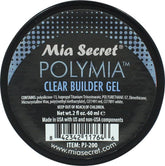 Mia Secret Polimia 2oz bottle of odorless nail gel builder for versatile use
