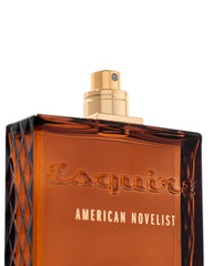 Michael Malul American Novelist Esquire top notes close-up for refreshing daytime scent.