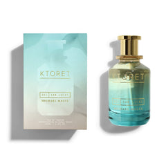 Michael Malul KTORET 831 San Lucas bottle side profile shows elegant masculine silhouette