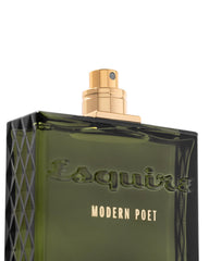 Michael Malul Modern Poet Esquire bottle side view showing sleek design