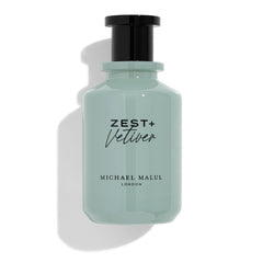 Michael Malul Zest + Vetiver EDP front view bottle for daily freshness and confident presence.