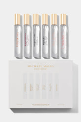 Michael Malul Women’s Discovery Set packaging—gift-ready and inspiring.