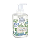 Michel Design Works foaming hand soap in cotton linen design with pump.