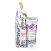 Michel Design Works large hand cream bottle Lavender Rosemary on display for smooth hands