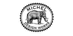 Michel Design Works Lemon Basil foam refill bottle close-up highlighting soft cleansing.