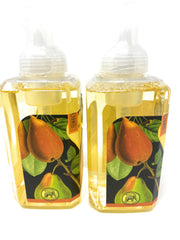 Michel Design Works Tuscan Pear foaming soap label highlights elegant design and delicate fragrance.
