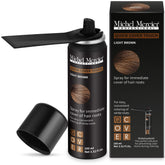 Michel Mercier Hair Root Touch Up Spray with unique applicator for precise root coverage.