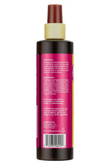 Mielle Pomegranate & Honey air-dry gel in use shaping curls and reducing frizz