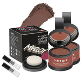 Mifeloy root touch-up shadow powder compact blends naturally for hairline definition