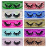 Mikiwi false eyelashes 10-pack with 12-20mm range for versatile daily looks