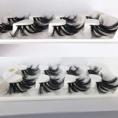 Mikiwi Lashes fancy 3D lashes deliver depth and texture.
