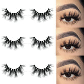 Mikiwi mink lashes 5D with dramatic fluffy fullness for bold eyes
