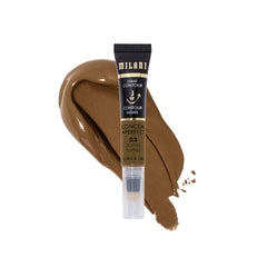 Milani Conceal + Perfect Liquid Contour Toffee applied precisely for defined cheekbones.