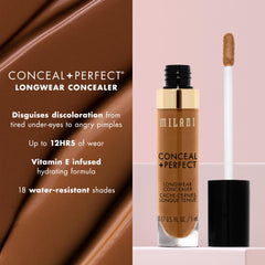 Applying Milani concealer on blemish for discreet, natural-looking coverage