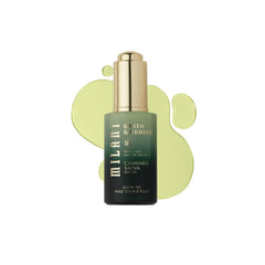 Milani Green Goddess Glow Oil bottle shown for lightweight hydration and radiant skin.
