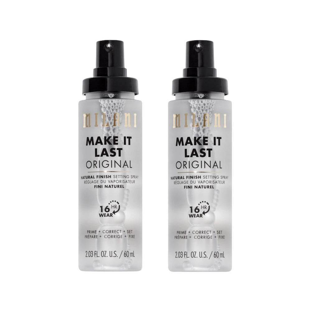 Milani Make It Last Original bottle front view for all-day makeup hold.