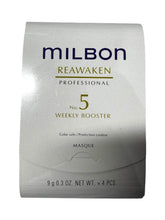 Milbon N°5 Reawaken — bouteille pratique favorisant l'hydratation durable.