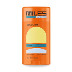 Miles Kids Deodorant bottle with fresh scent for active children.