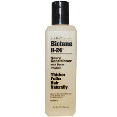 Mill Creek Biotene H-24 shampoo closeup highlights creamy cleanse for daily use.