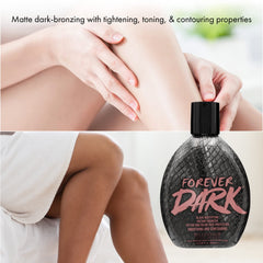 Millennium Tanning Forever Dark tattoo protection feature preserves ink while tanning.