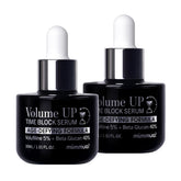 mimmua Volume Up Time Block Serum bottle for daily anti-aging care, smoothing wrinkles.