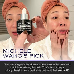 mimmua Volume Up Time Block Serum dropper enables precise, mess-free application