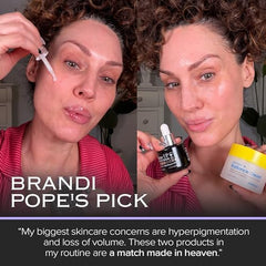 Silky texture of mimmua Volume Up Serum glides smoothly onto skin