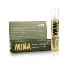 MinaiBrow jojoba oil included nourishes brows while tinting