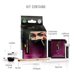 MinaiBrow aloe and jojoba hydration blend for calming brow care