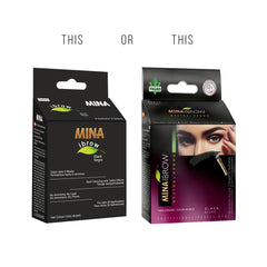 MinaiBrow cassia obovata powder detail for natural base color