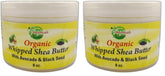 Mine Botanicals whipped shea butter jar close-up showing rich texture for dry skin.
