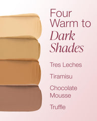 Mineral Fusion concealer demonstrates blemish coverage on skin