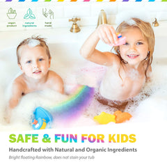 Mineral Me California large 5oz cloud bath bomb delivers lasting fizz and vibrant bubbles