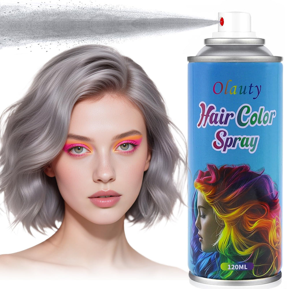 Minfei Gray Hair Spray bottle ready for quick, residue-free color.
