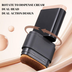 Minfei moisturizing formula close-up demonstrating hydrated, natural finish