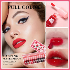 Miniling Korean moisturizing lip gloss bottle shows hydrating formula