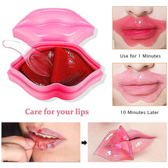 Miniling overnight use visualization showing plumper, hydrated lips.