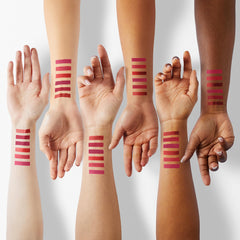 Miniling multiuse tint on lips, cheeks, and eyes enables versatile looks.