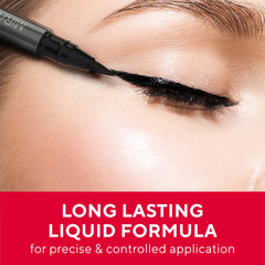 Mirabella Black Magic Marker liquid eyeliner pen full view for bold, long-lasting wear