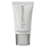Mirabella Prime face primer bottle showing smooth, long-lasting makeup base.