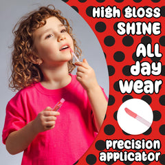 Miraculous mango flavor lip gloss for bright, fruity shine